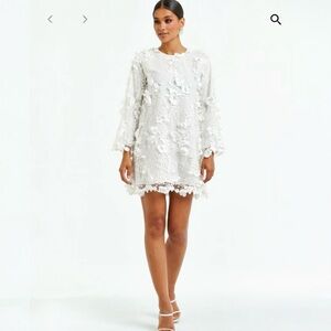 New with tags NWT Mestiza Flora Lace 3d Mini dress.  Size small